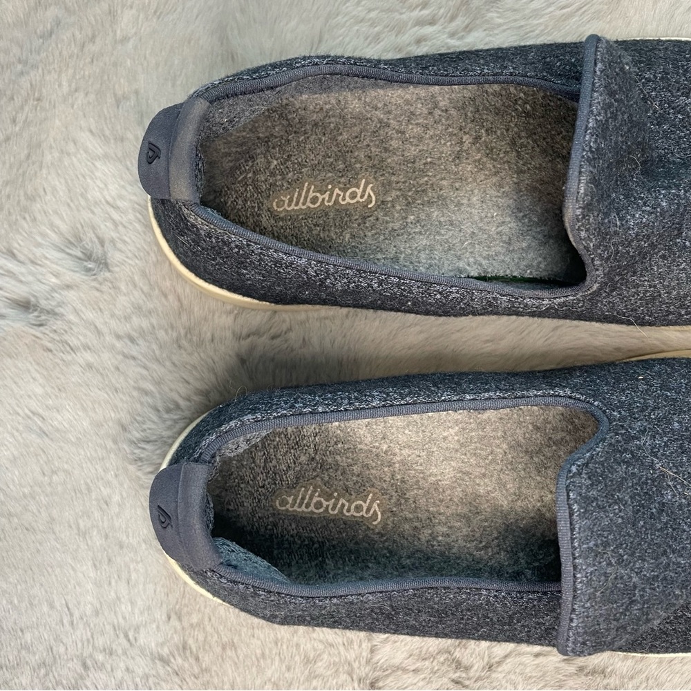 Allbirds Wool Loungers Navy Blue Size 8 - Picture 5 of 8